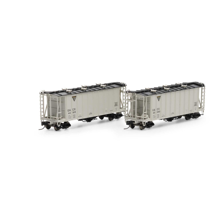 Athearn - N GATC 2600 Airslide Hopper, GACX (2) - 23872 Athearn - N GATC 2600 Airslide Hopper, GACX (2) - 23872