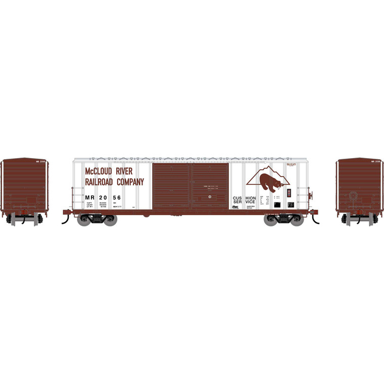 Athearn - HO ATH 50' FMC 5077 Centered Double Door Box Car, MR #2056 - 2916