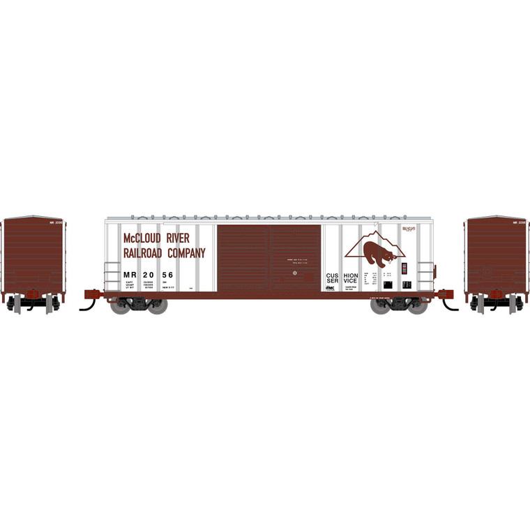 Athearn - N ATH 50' FMC Centered Double Door Box Car, MR #2056 - 2939 Athearn - N ATH 50' FMC Centered Double Door Box Car, MR #2056 - 2939