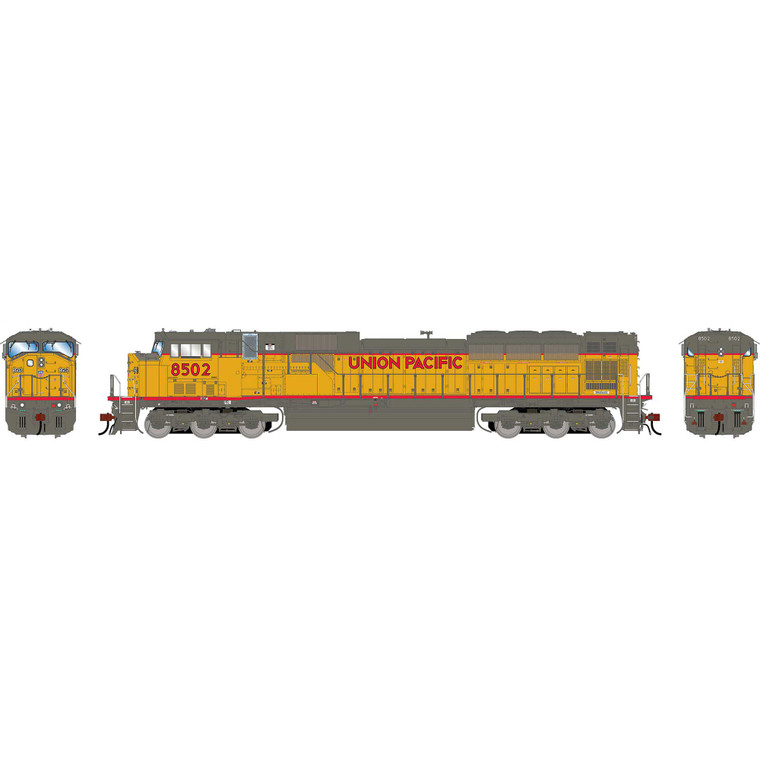 Athearn - HO GEN SD90MAC-H PH I Locomotive, UP #8502 - G2543