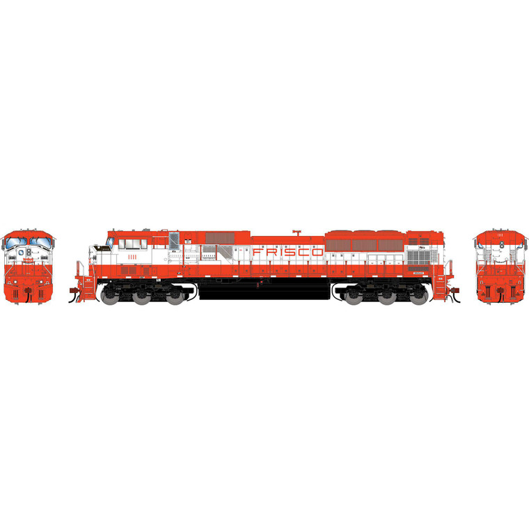 Athearn - HO GEN SD90MAC-H PH I Locomotive w/DCC & Sound, Legendary Liveries SLSF #1111 - G2585