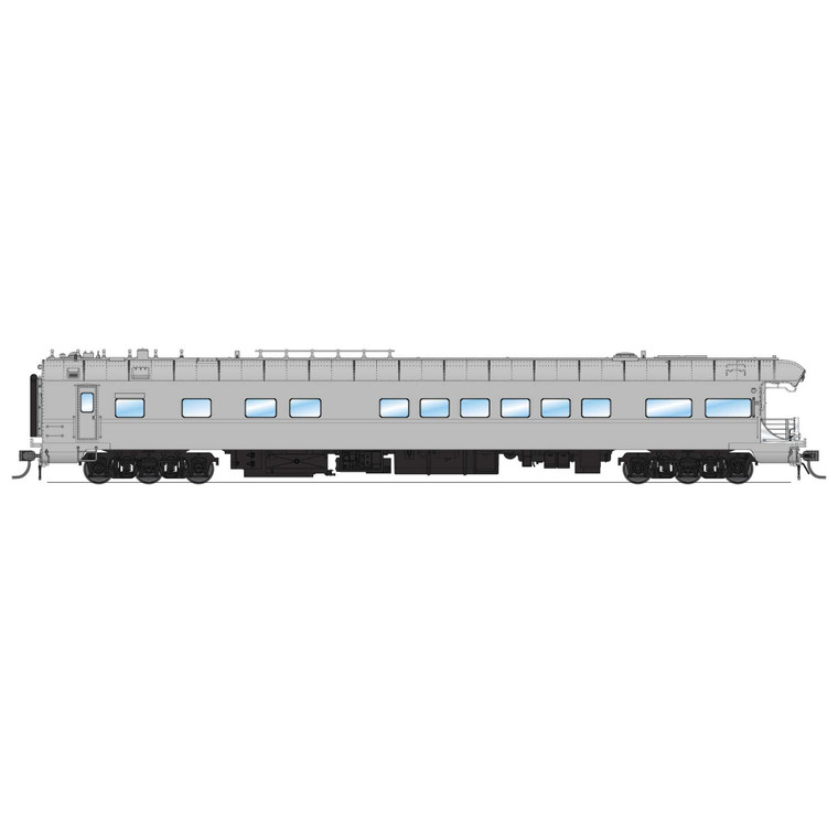 Broadway Limited Imports - HO SCALE Union Pacific Business Car, Painted Primer Gray w/ Black Trucks - 9016 Broadway Limited Imports - HO SCALE Union Pacific Business Car, Painted Primer Gray w/ Black Trucks - 9016