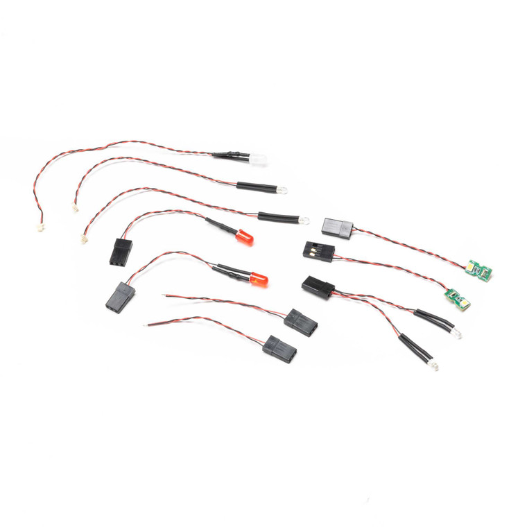 E-flite - Lighting Set: Airbus A320neo 1.5m Airliner 64mm EDF Jet - 2559