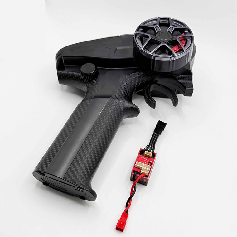 FuriTek - MicroPython RXF + MicroFlex 4WS Transmitter Combo ? All-in-One Brushless ESC System with Built-in RX - 2691