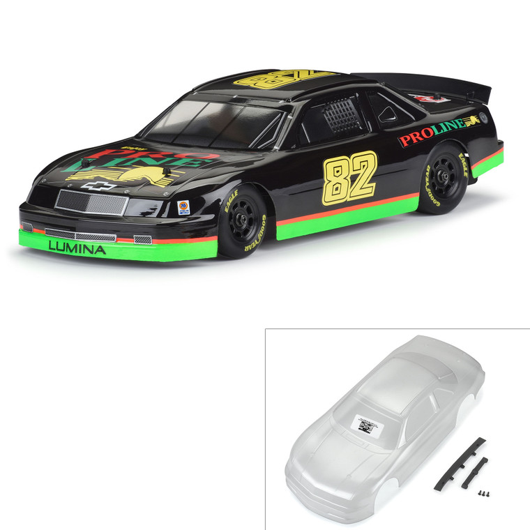 Pro-line Racing - Pre-Cut 1990 Chevy Lumina Clear for Losi NASCAR Race Car - 370917