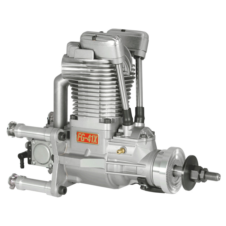 Saito Engines - FG-41X 41cc Gasoline Four-Stroke Engine - EG41X