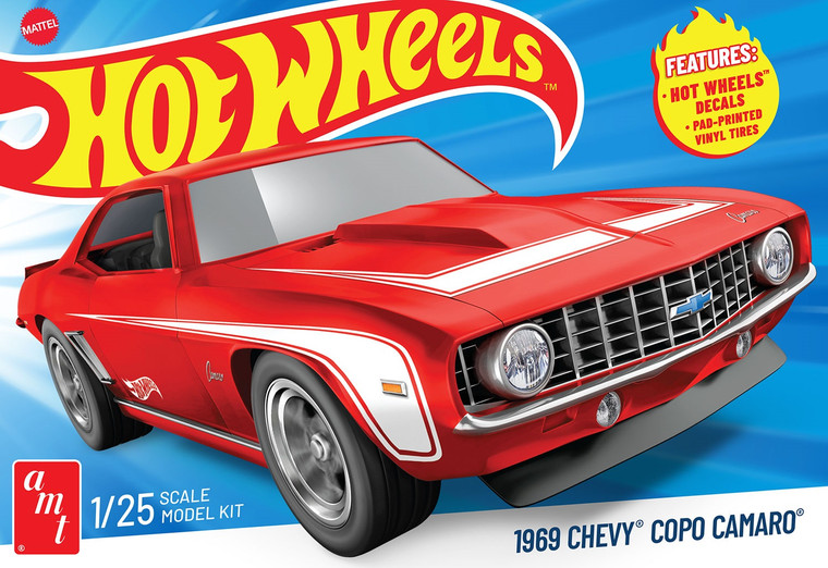 AMT-ERTL Models - 69'Chevy Camaro COPO Hot Wheels 1:25 - 1497