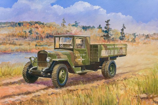 Zvezda Model Kits - Zis-5B Soviet Truck 1:35 - 3529