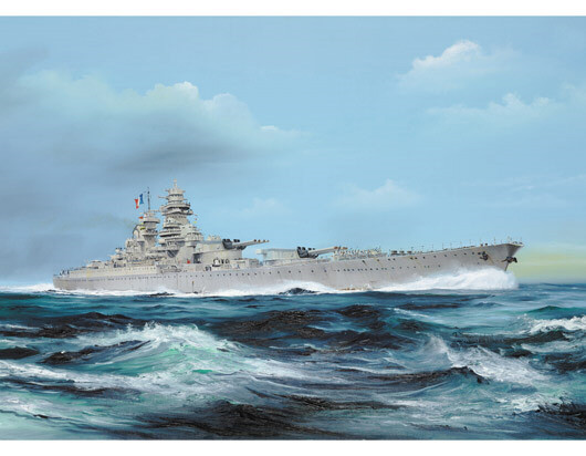Trumpeter Models - Richelieu Battleship '46 1:700 - 5751