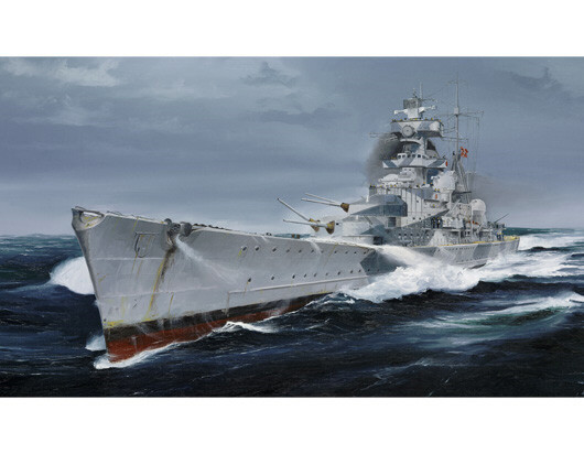 Trumpeter Models - German Adm Hipper 1:700 - 5775