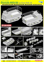 DML Military Kits - Rso/03 W/5cm Pak 38 Smrtkit - 6684