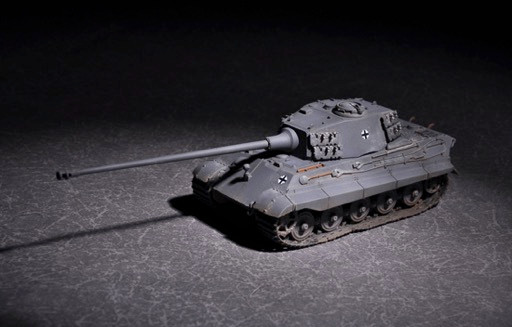 Trumpeter Models - King Tiger W/herschel Tur 1:72 - 7160