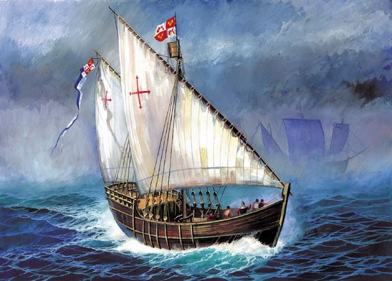 Zvezda Model Kits - Christopher Columbus Nina :100 - 9005