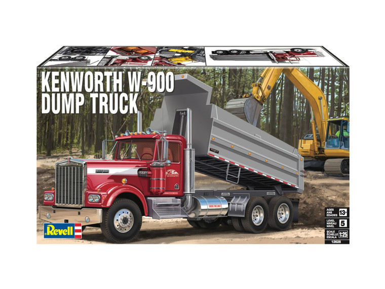 Revell Monogram - Kenworth W900 Dump Truck 1:25 - 12628
