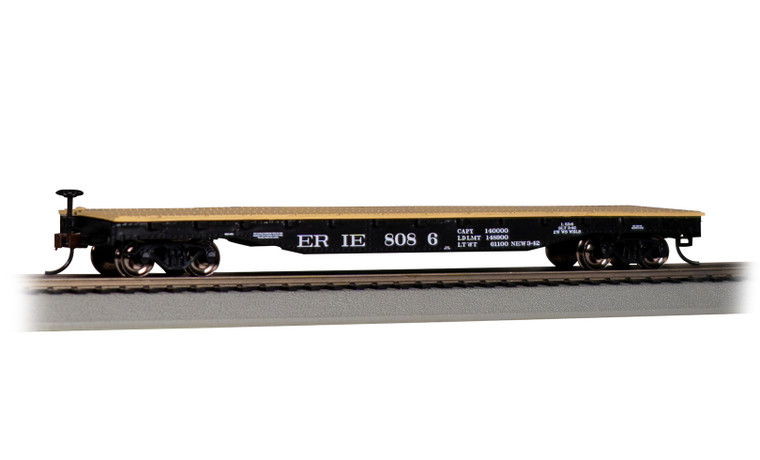 Bachmann - Ho 52' Flatcar ERIE #8086 - 17307