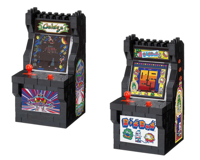 Nanoblock - Galaga/Dig Dug Arcade Machine Classic Ga - 23445