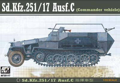 AFV Club - Sd.Kfz.251/17 Ausf.C Comm 1:35 - 35117