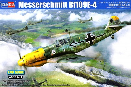 Hobby Boss Models - Meserschmitt Bf109E-4 1:48 - 81792