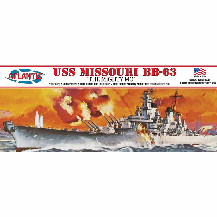 Atlantis - USS Missouri BB-63 The Mighty Mo 16 inch - M3000