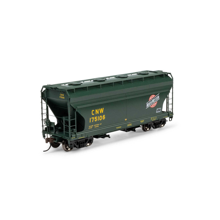 Athearn - HO ATH ACF 2970 Covered Hopper, CNW #175106 - -1678