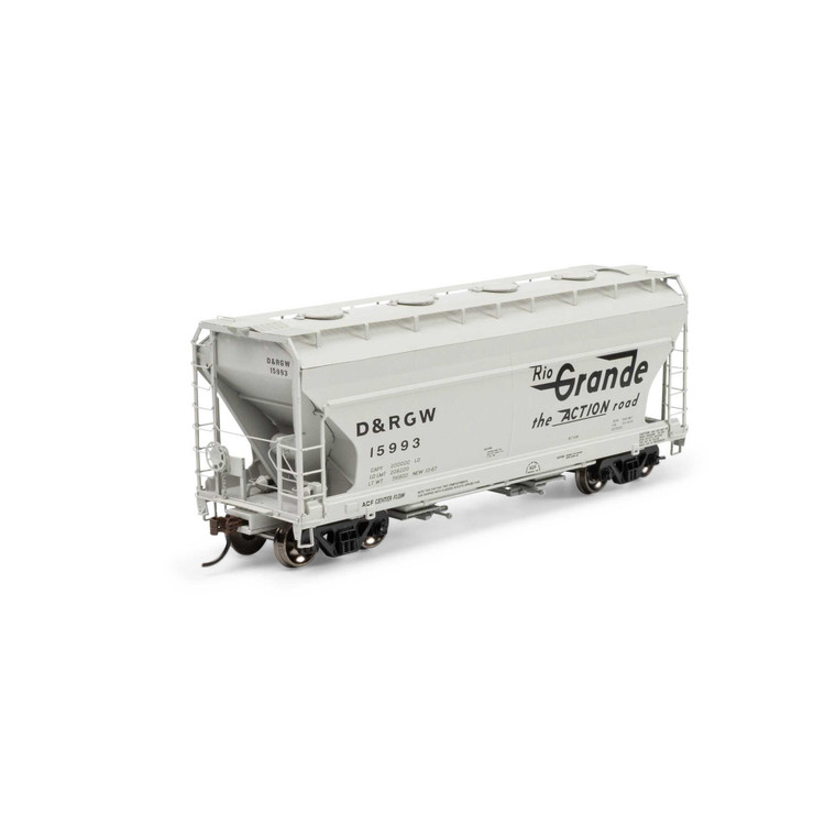 Athearn - HO ATH ACF 2970 Covered Hopper, DRGW #15993 - -1683