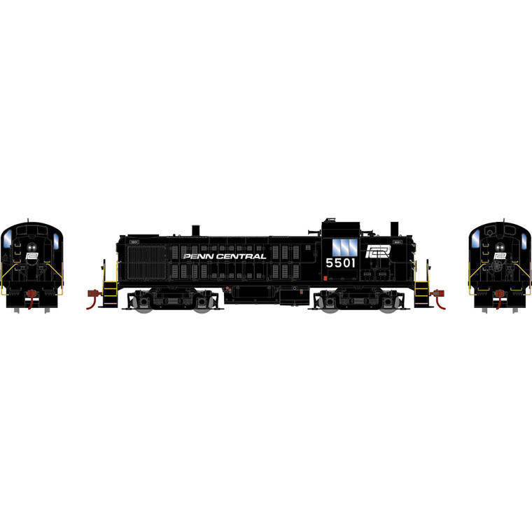 Athearn - HO ATH RS-3 Locomotive w/DCC & Sound, PC #5501 - -3069