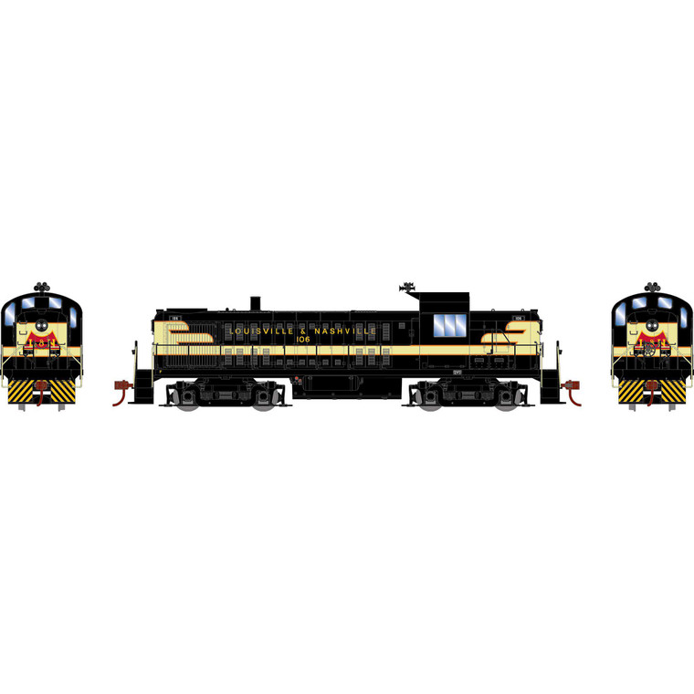 Athearn - HO ATH RS-3 Locomotive w/DCC & Sound, LN #106 - -3085