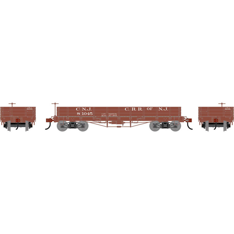 Athearn - HO ATH 36' Low Side Gondola w/ Drop Gates, CNJ #81045 - -3115