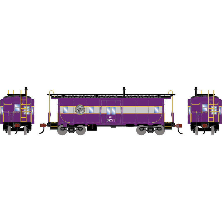 Athearn - HO ATH Bay Window Caboose, Legendary Liveries ACL #0253 - -3144