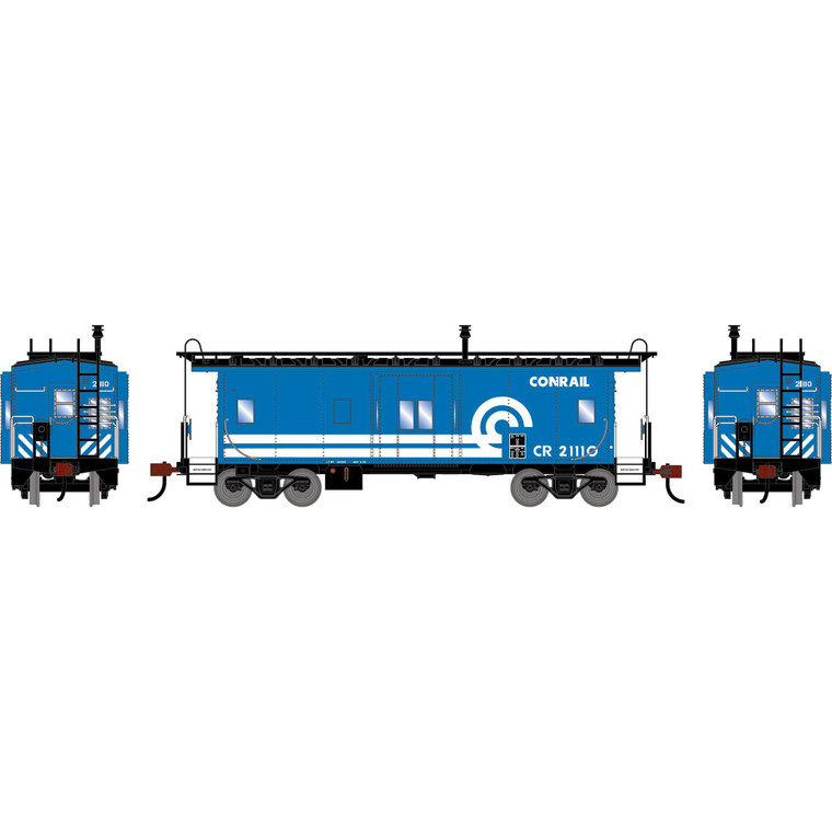 Athearn - HO ATH Bay Window Caboose, CR #21110 - -3159