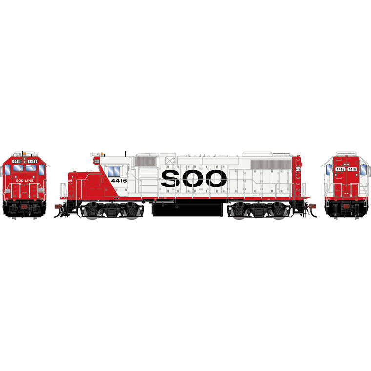 Athearn - HO GEN GP38-2 Locomotive, SOO #4416 - G-2642