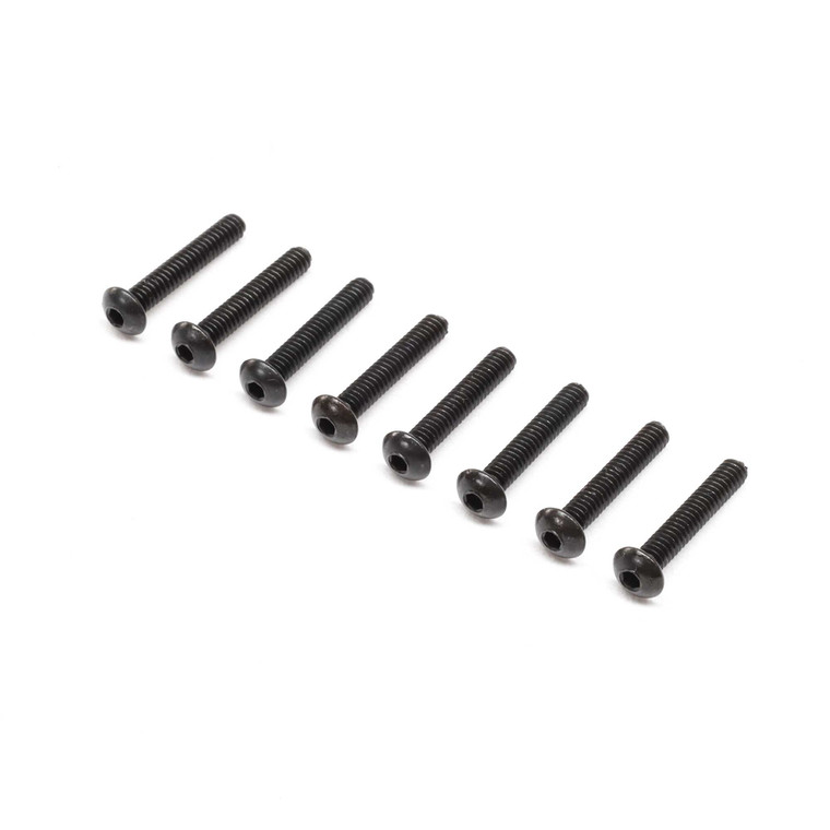Losi - Button Head Screws, 2-56 x 1/2" (8) - -3816
