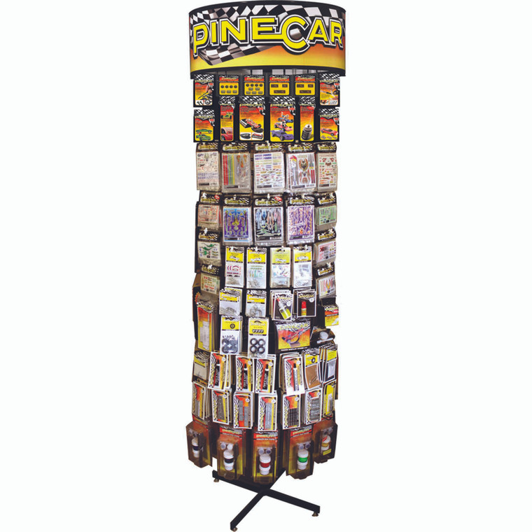 Pinecar - PineCar Spinner Merchandiser w/Free Goods - UP3994