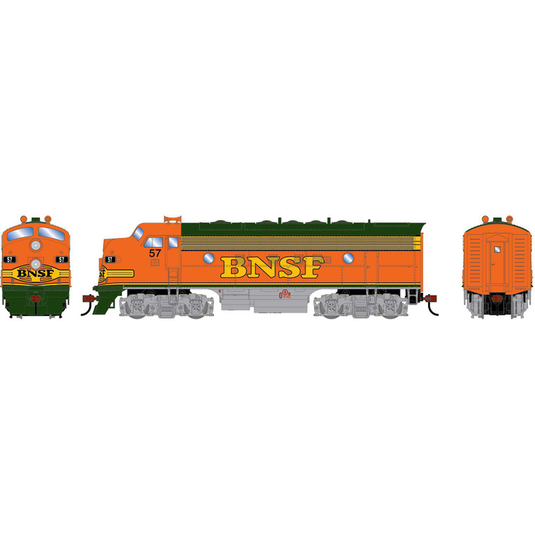 Roundhouse - HO RND F7A Locomotive DCC-Ready, BNSF #57 - -3514