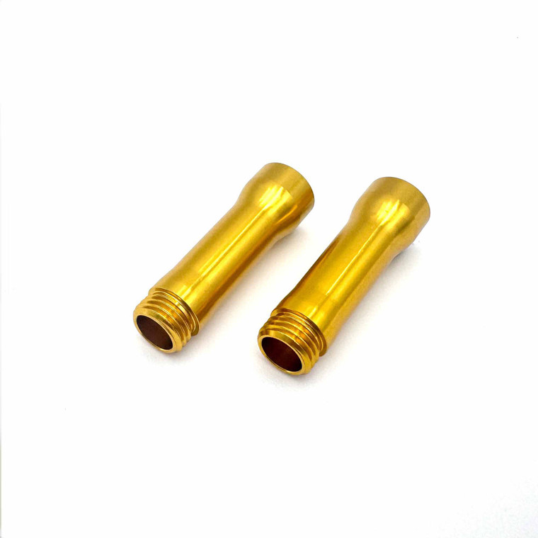 Reefs RC - XP Gold Anodized Shock Bodies for 90mm (2) - REEFS269