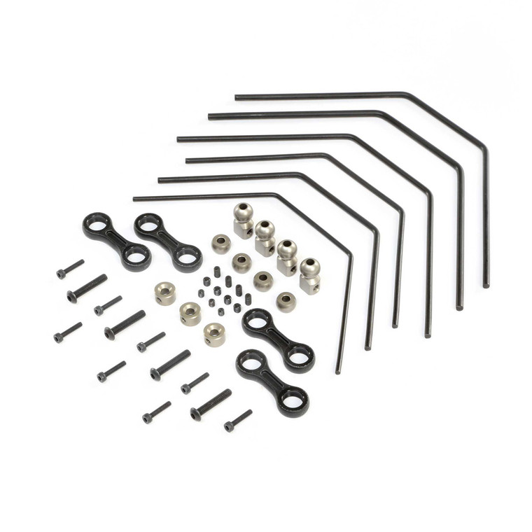 Team Losi Racing - Sway Bar Set: 8X, 8XE - -1329