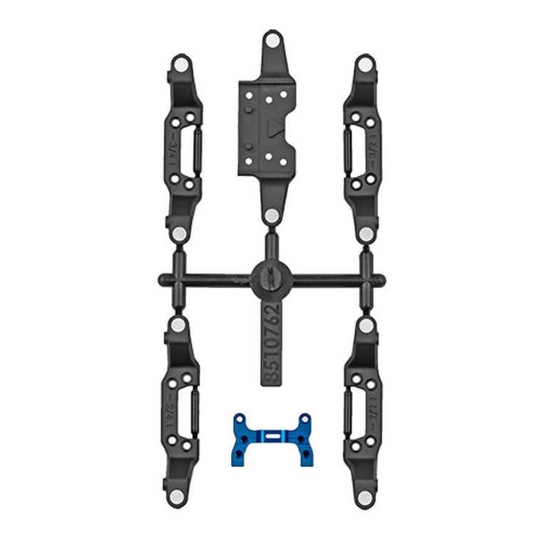 Team Associated - RC28R Upper and Lower Front Arm Set - 21634