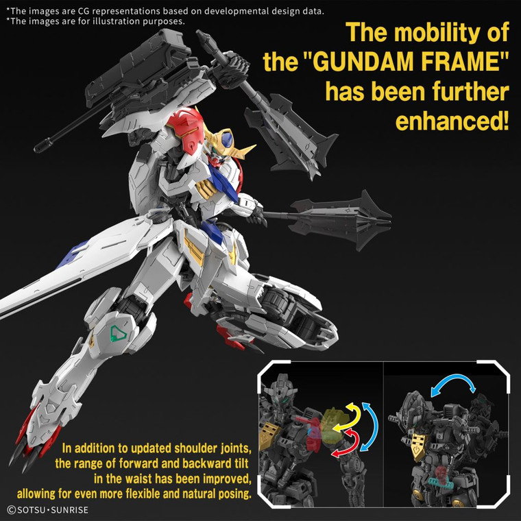 Bandai - MG 1/100 GUNDAM BARBATOS LUPUS - 2795249