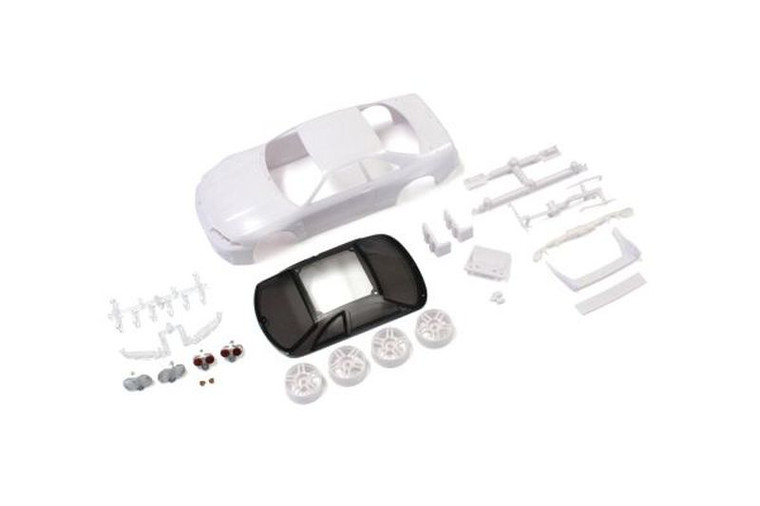Kyosho - SKYLINE GT-R R33 VSpec White body set (w/Wheels) - MZN182