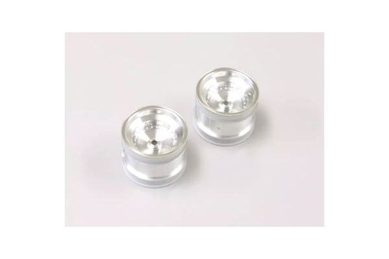 Kyosho - Rear Wheel (SatinChrome/2pcs/Scorpion'14) - SCH002SCB