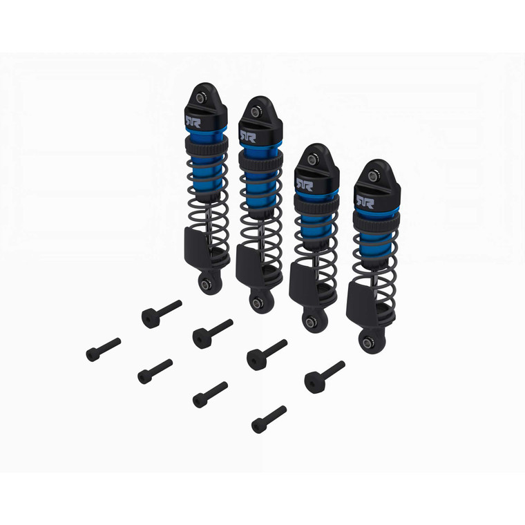 Arrma - Shock Set, F/R Assembled,700cSt Oil (Blue) (4Pcs) - Mini - -2671