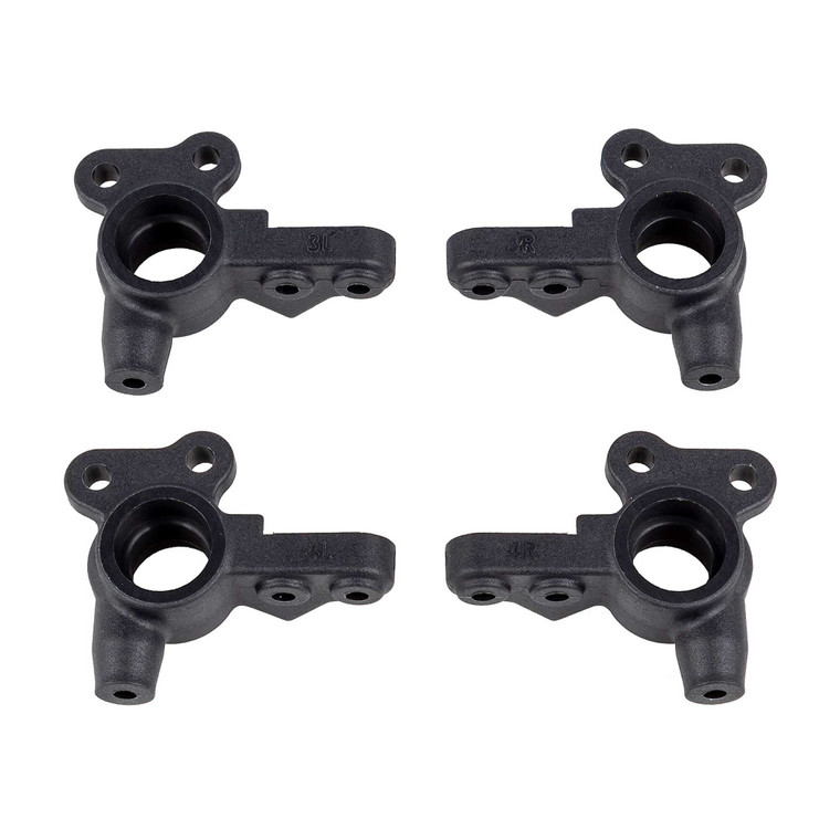 Team Associated - RC10B7 FT Steering Blocks, Adjustable KPI - 92493