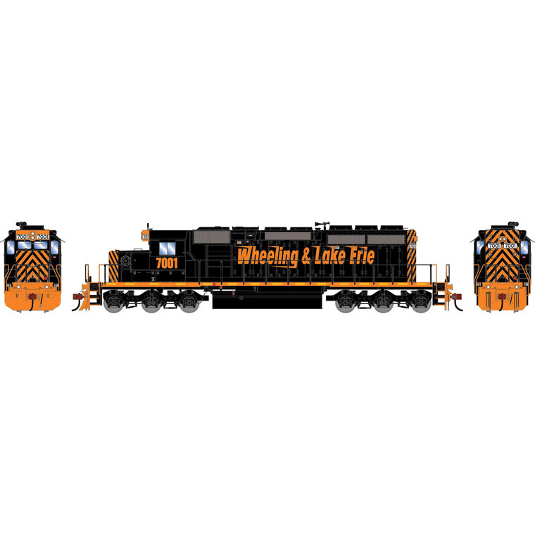 Athearn - HO ATH SD40-2 Locomotive w/DCC & Sound, WE #7001 - -2984