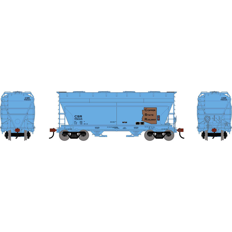 Athearn - HO ATH ACF 2970 Covered Hopper, Legendary Liveries CSR #75015 - -3319