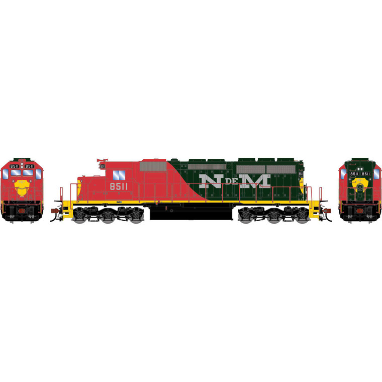 Athearn - HO ATH SD40 Locomotive, NdeM #8511 - -3403