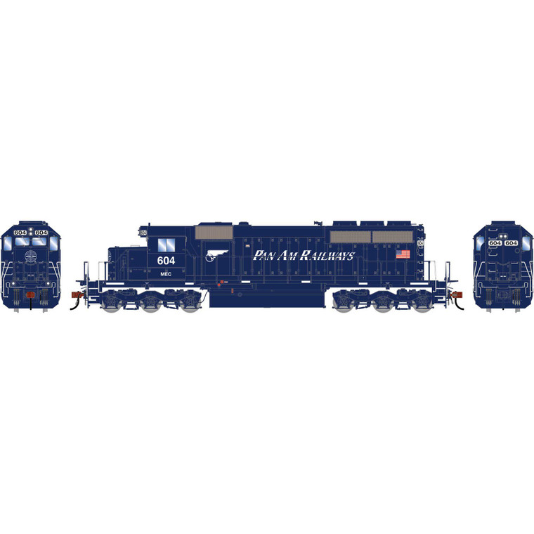 Athearn - HO ATH SD40 Locomotive, MEC #604 - -3411