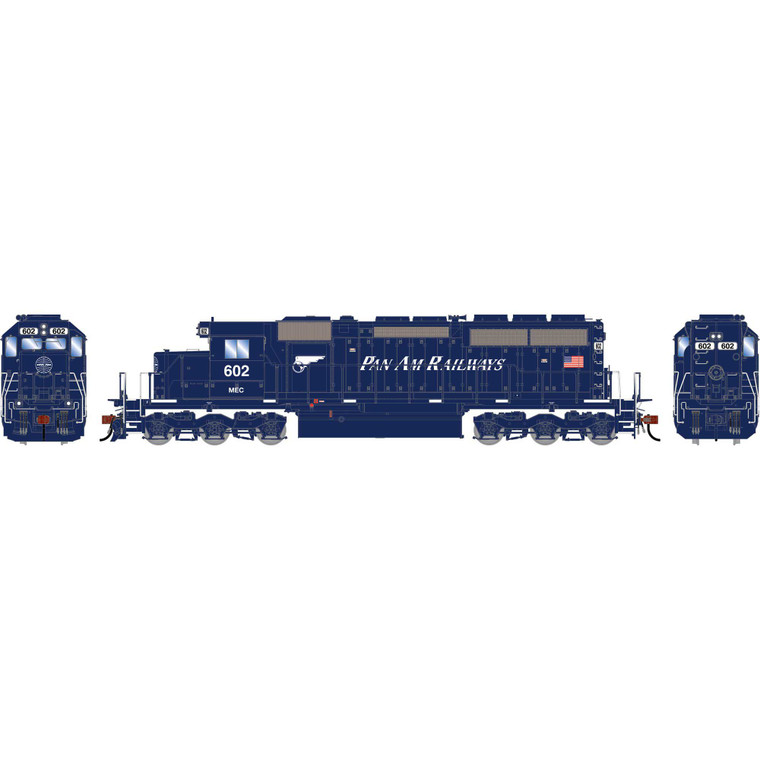 Athearn - HO ATH SD40 Locomotive w/DCC & Sound, MEC #602 - -3434