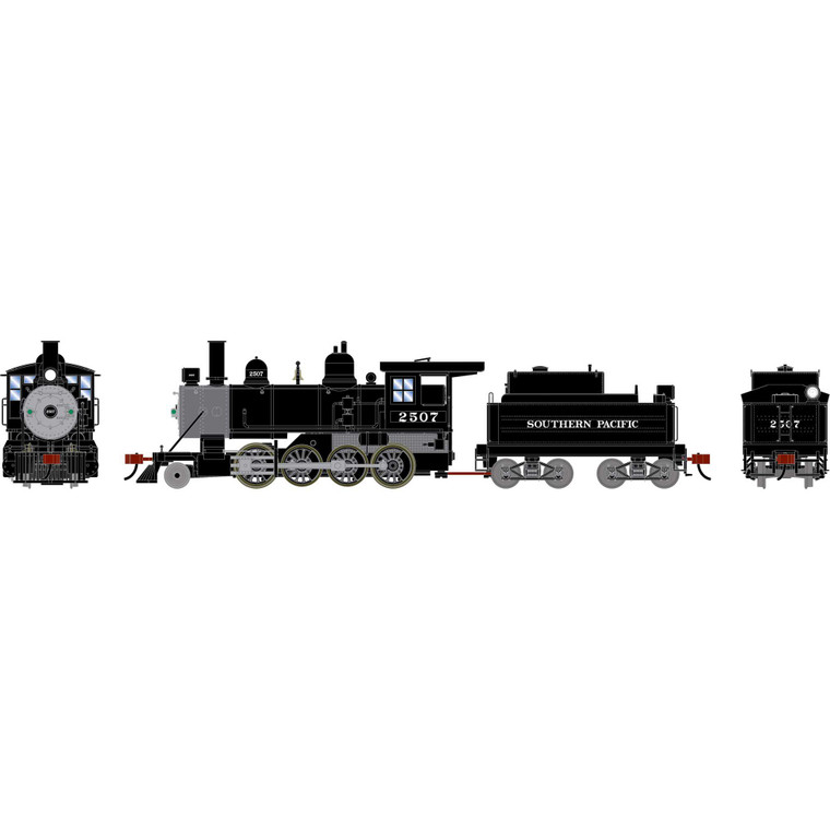 Athearn - HO ATH 2-8-0 Steam Locomotive, SP #2507 - -3438