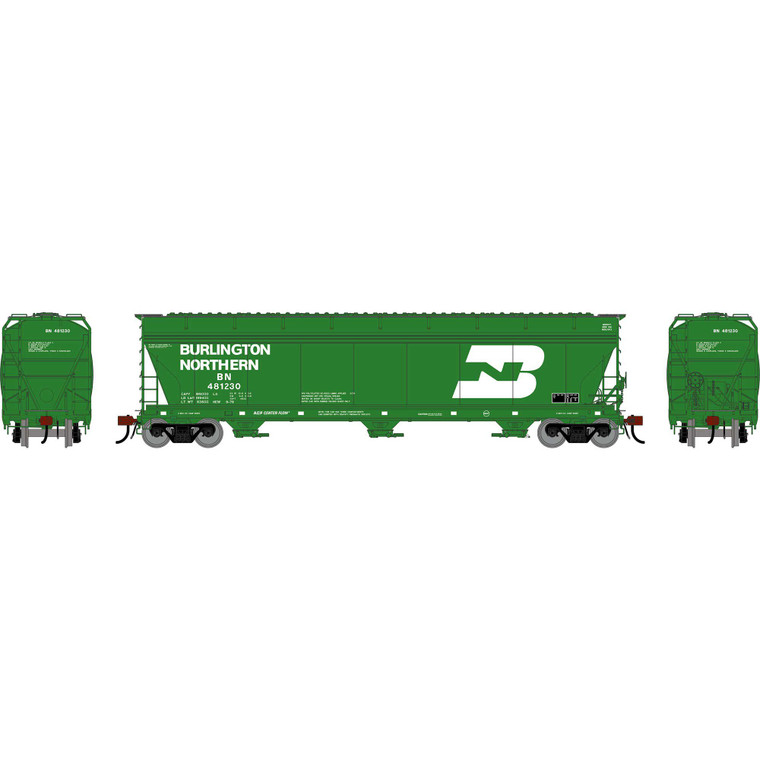 Athearn - HO GEN ACF 4600 Covered Hopper, BN #481230 - G-2788