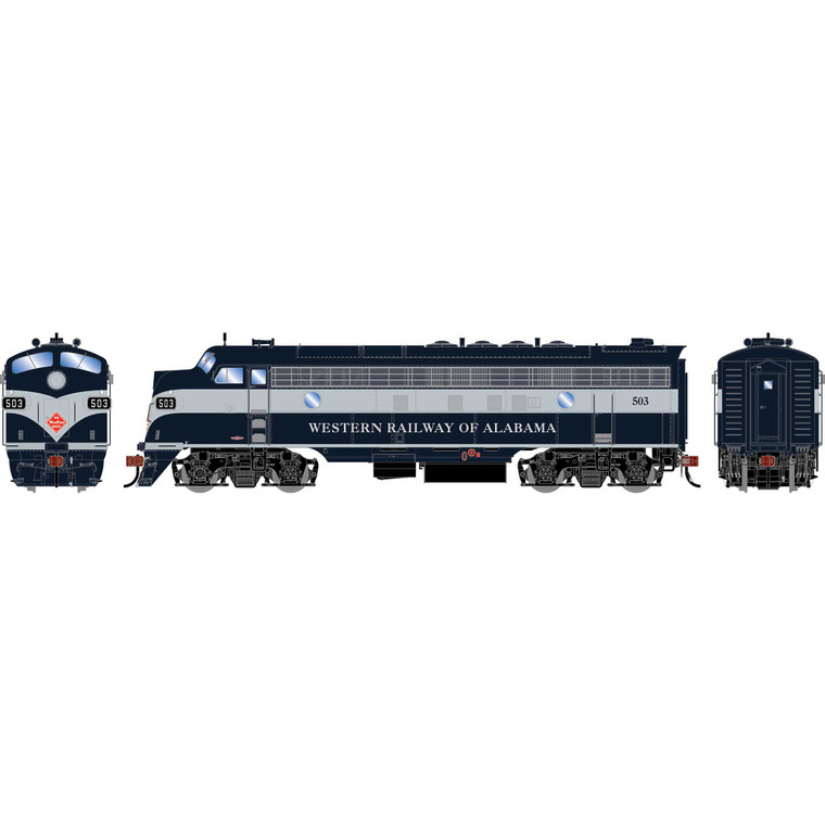 Athearn - HO GEN FP7 Locomotive, WRA #503 - G-2807
